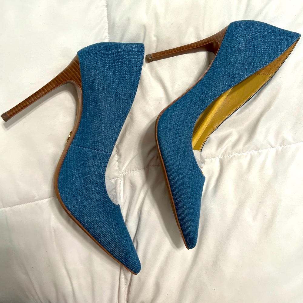 Michael Michael Kors Denhim High heel shoe(open to offers)